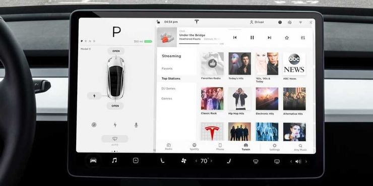 Tesla Touch Screen Tesla Touch Screen