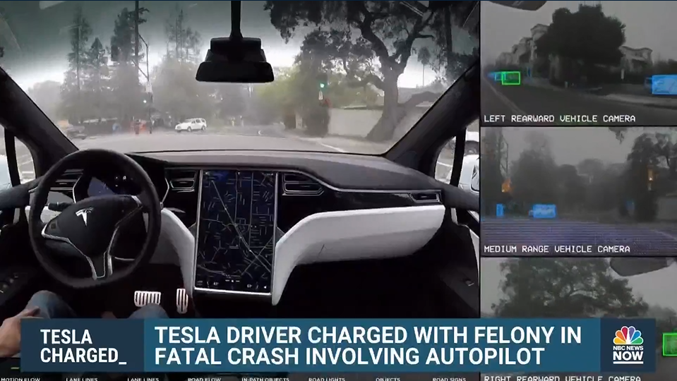 Tesla Driver Charged with Felony NBC News Tesla Driver Charged with Felony NBC News